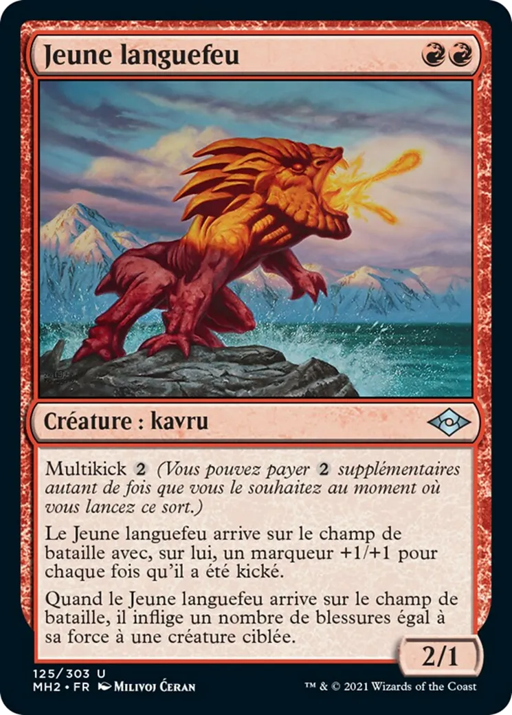 Jeune languefeu — Modern Horizons 2 — Magic: The Gathering