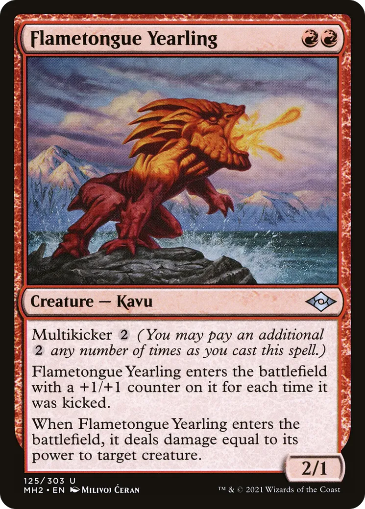 Jeune languefeu — Modern Horizons 2 — Magic: The Gathering