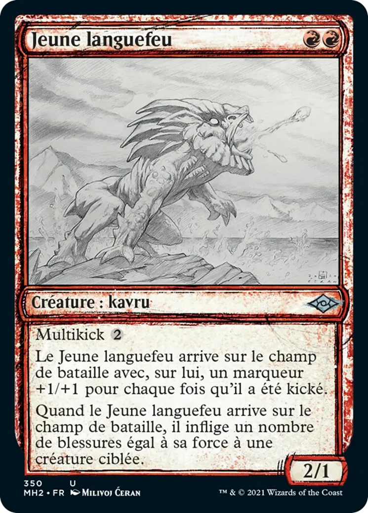 Jeune languefeu — Modern Horizons 2 — Magic: The Gathering
