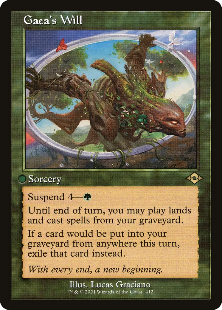 Gaea's Will — Modern Horizons 2 — Magic: The Gathering