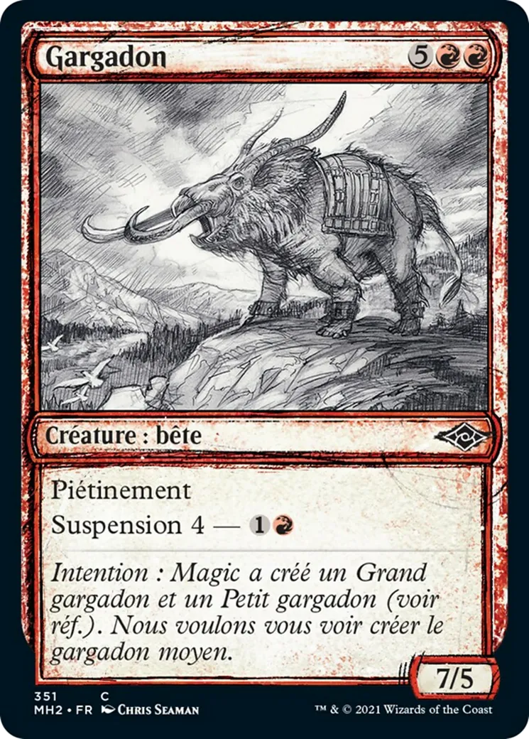 Gargadon — Modern Horizons 2 — Magic: The Gathering
