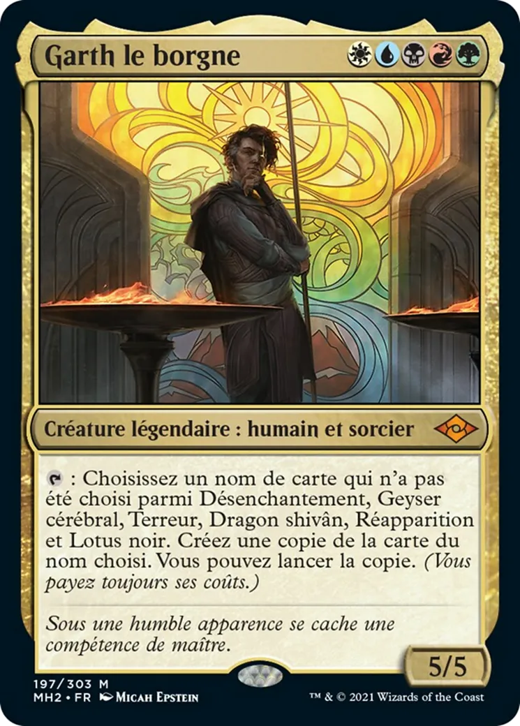Garth le borgne — Modern Horizons 2 — Magic: The Gathering