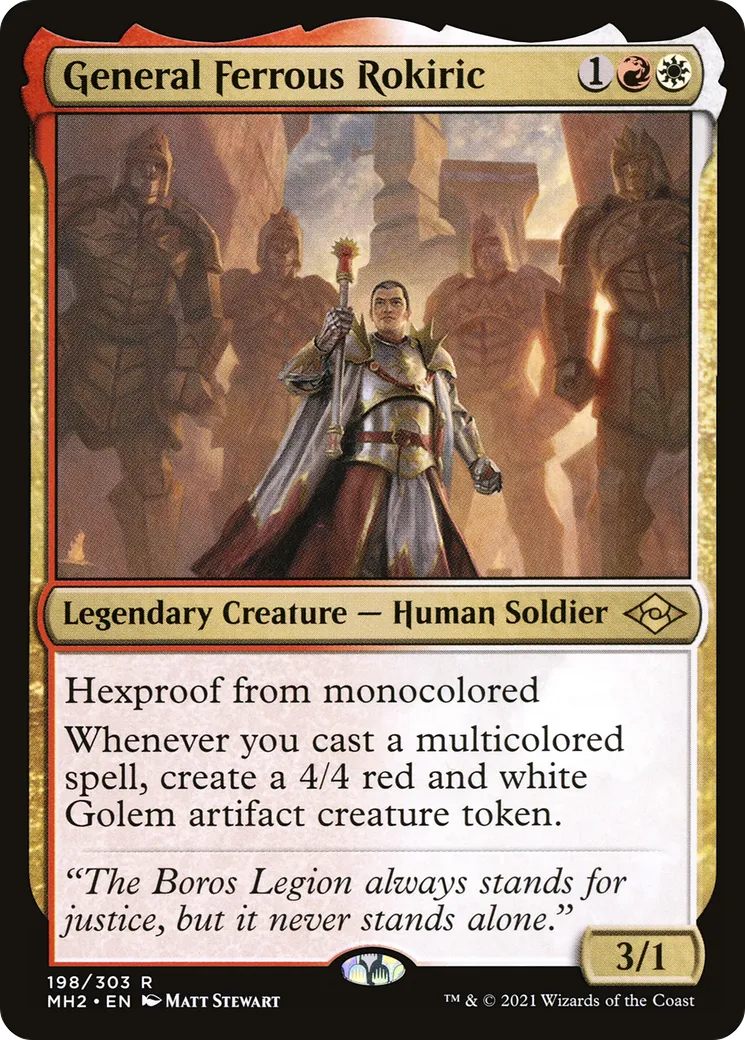 General Ferrous Rokiric — Modern Horizons 2 — Magic: The Gathering