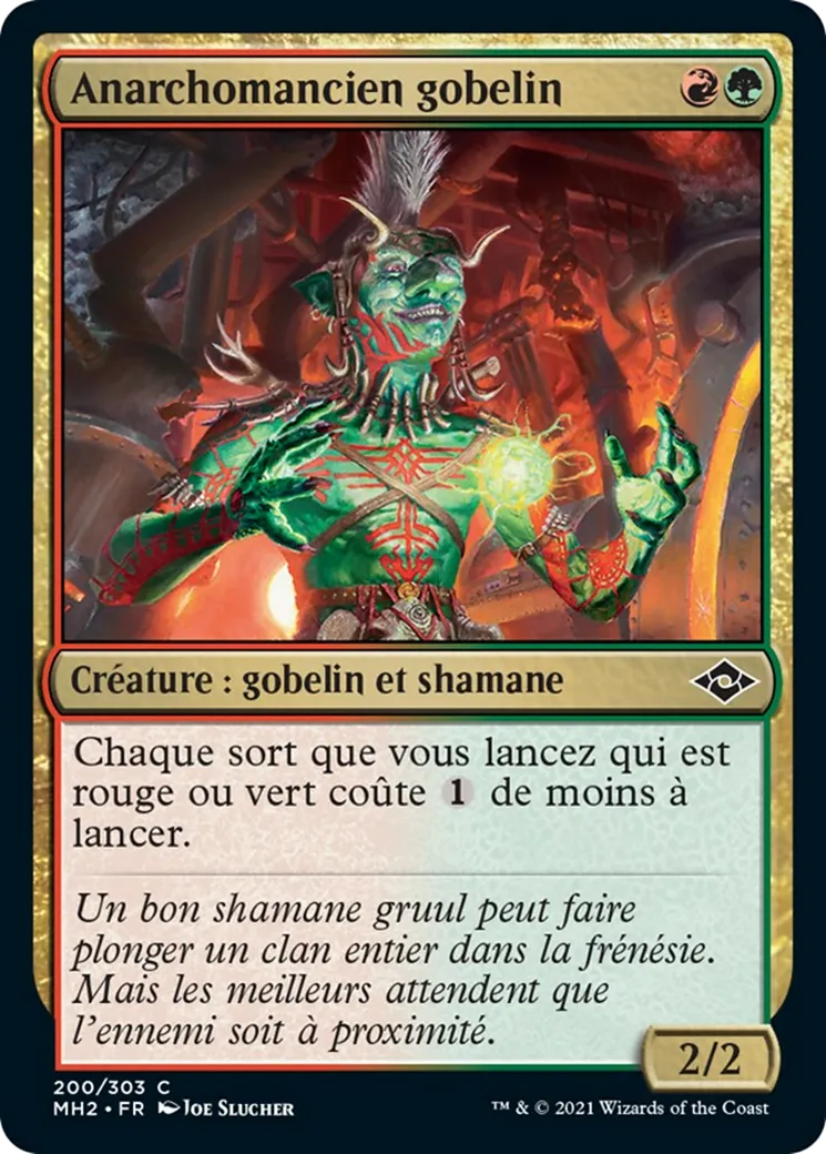 Anarchomancien gobelin — Modern Horizons 2 — Magic: The Gathering