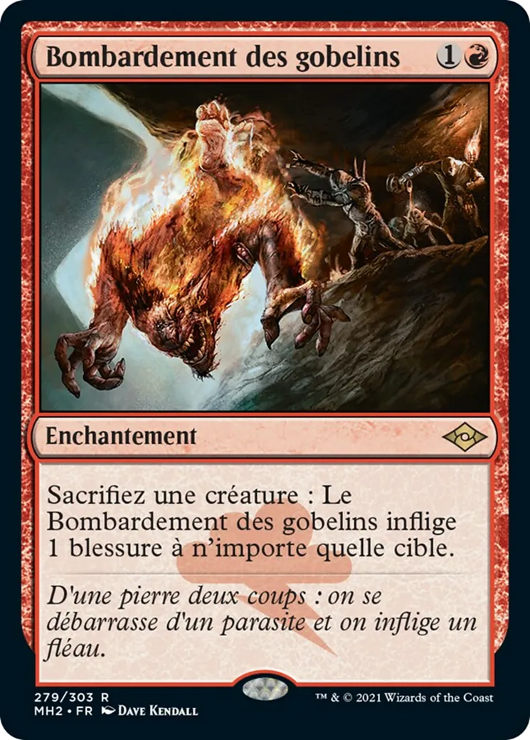 Bombardement des gobelins — Modern Horizons 2 — Magic: The Gathering