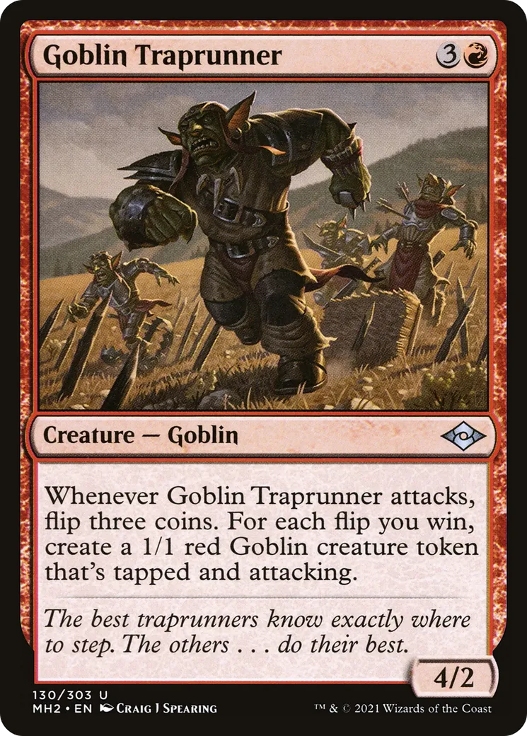 Coureur de pièges gobelin — Modern Horizons 2 — Magic: The Gathering