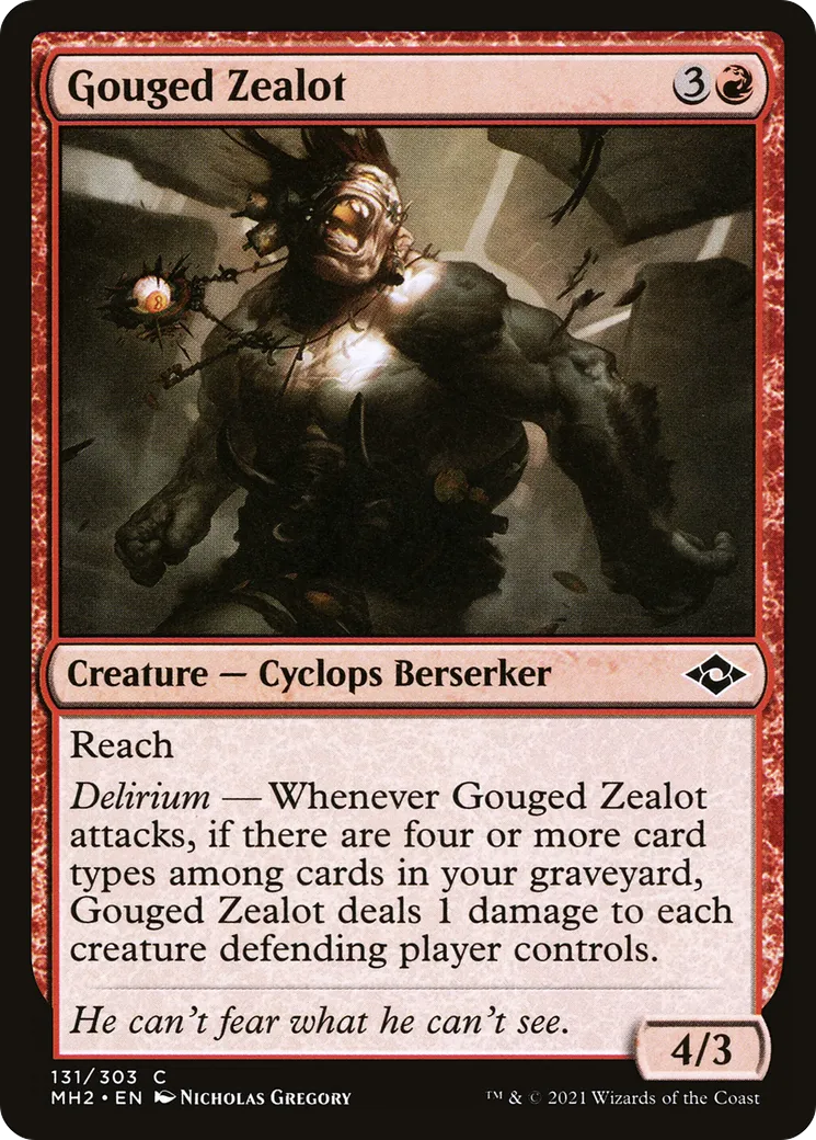 Zélateur aux yeux crevés — Modern Horizons 2 — Magic: The Gathering