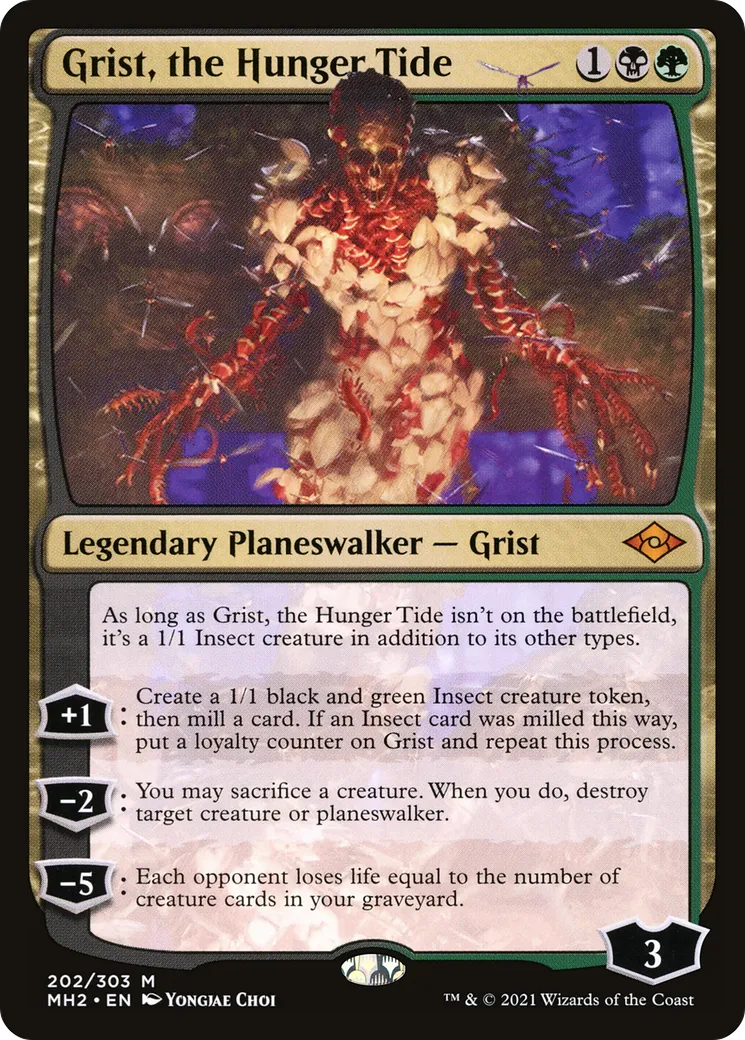 Grist, the Hunger Tide — Modern Horizons 2 — Magic: The Gathering