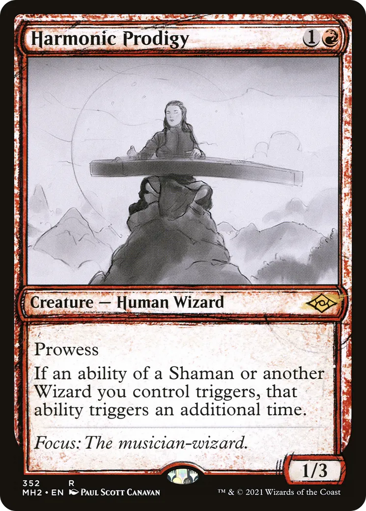 Harmonic Prodigy — Modern Horizons 2 — Magic: The Gathering