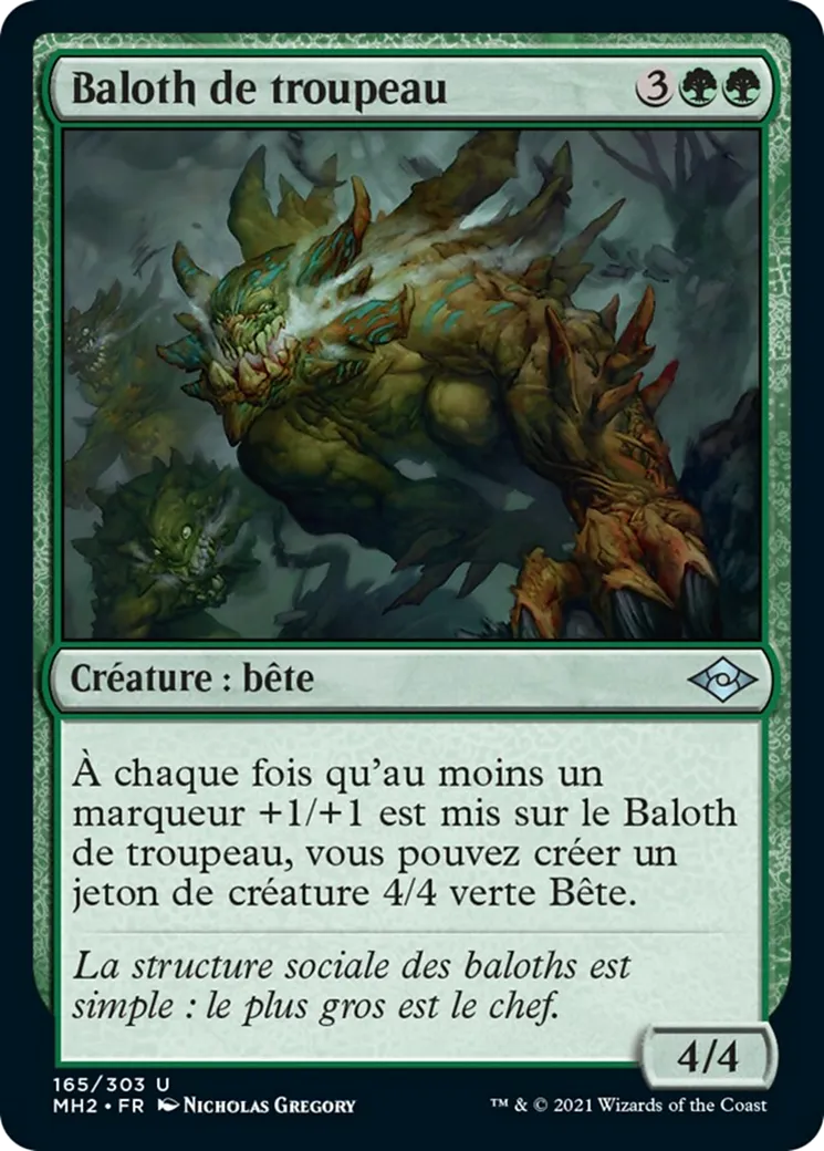 Baloth de troupeau — Modern Horizons 2 — Magic: The Gathering