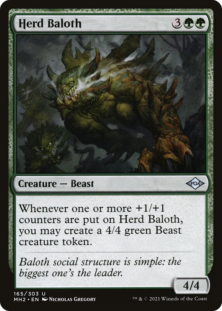 Herd Baloth — Modern Horizons 2 — Magic: The Gathering