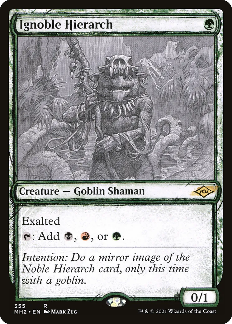 Ignoble Hierarch — Modern Horizons 2 — Magic: The Gathering