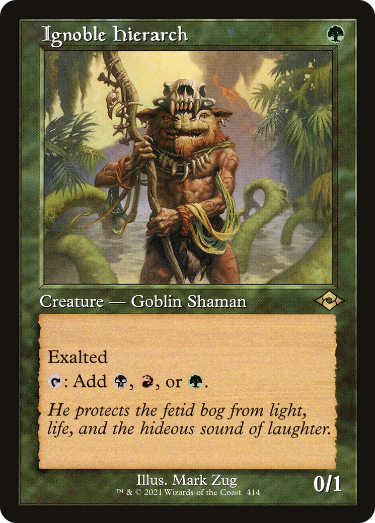 Ignoble Hierarch — Modern Horizons 2 — Magic: The Gathering
