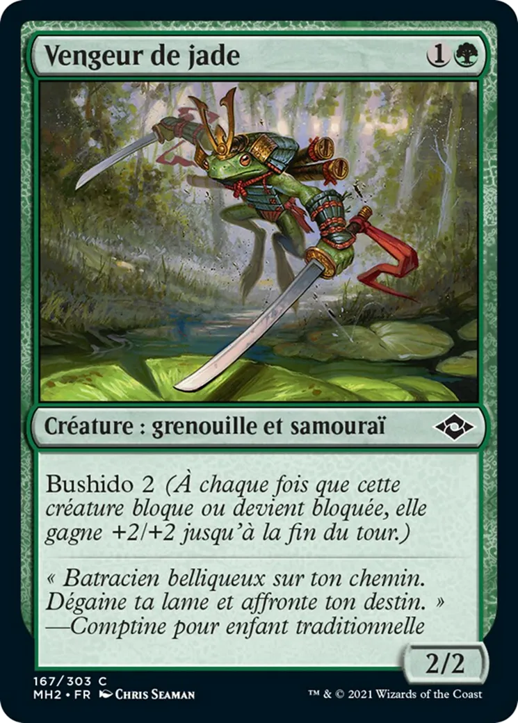 Vengeur de jade — Modern Horizons 2 — Magic: The Gathering