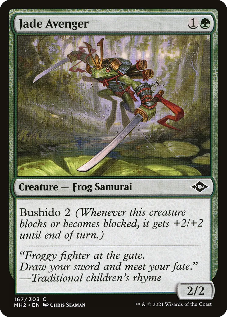 Jade Avenger — Modern Horizons 2 — Magic: The Gathering