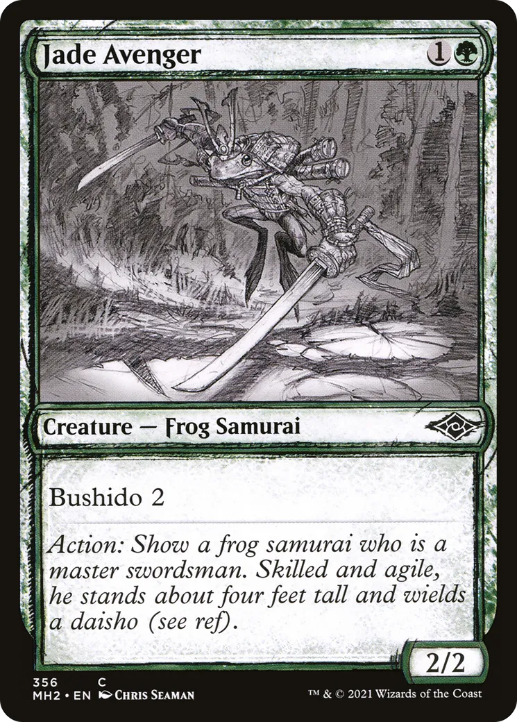Jade Avenger — Modern Horizons 2 — Magic: The Gathering