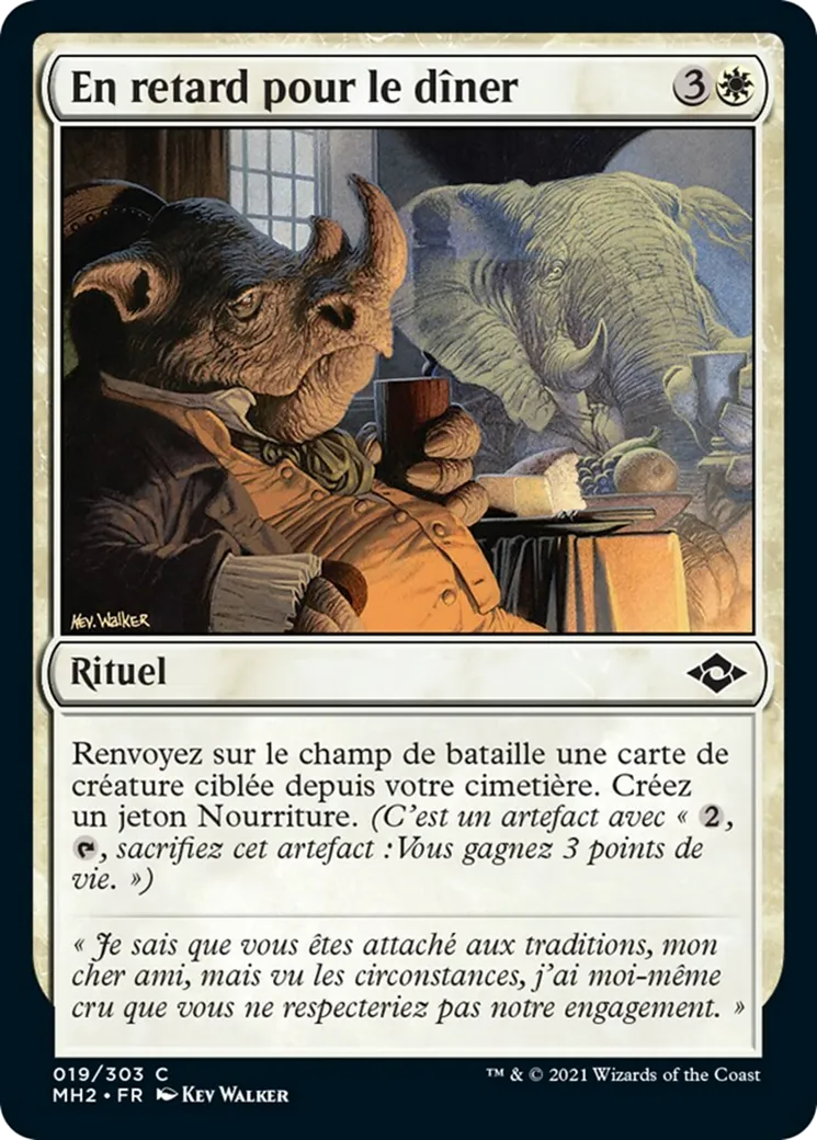 En retard pour le dîner — Modern Horizons 2 — Magic: The Gathering