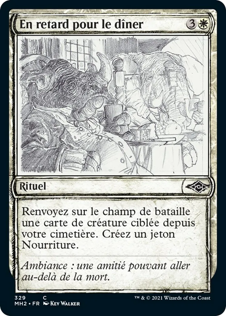 En retard pour le dîner — Modern Horizons 2 — Magic: The Gathering