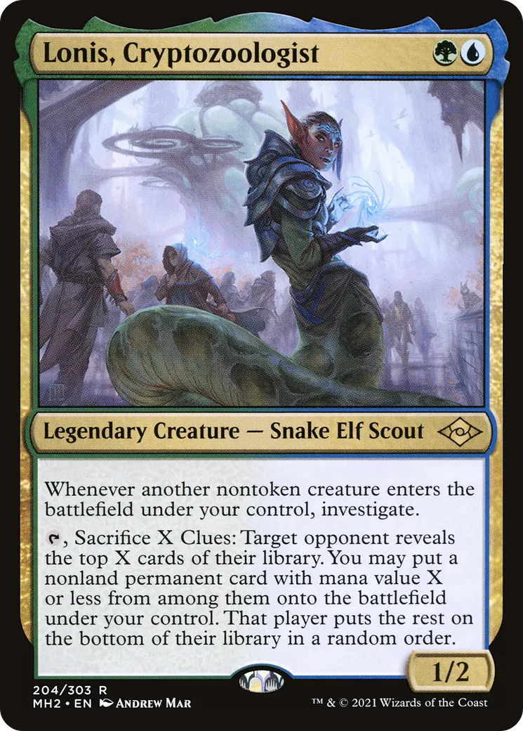 Lonis, cryptozoologue — Modern Horizons 2 — Magic: The Gathering