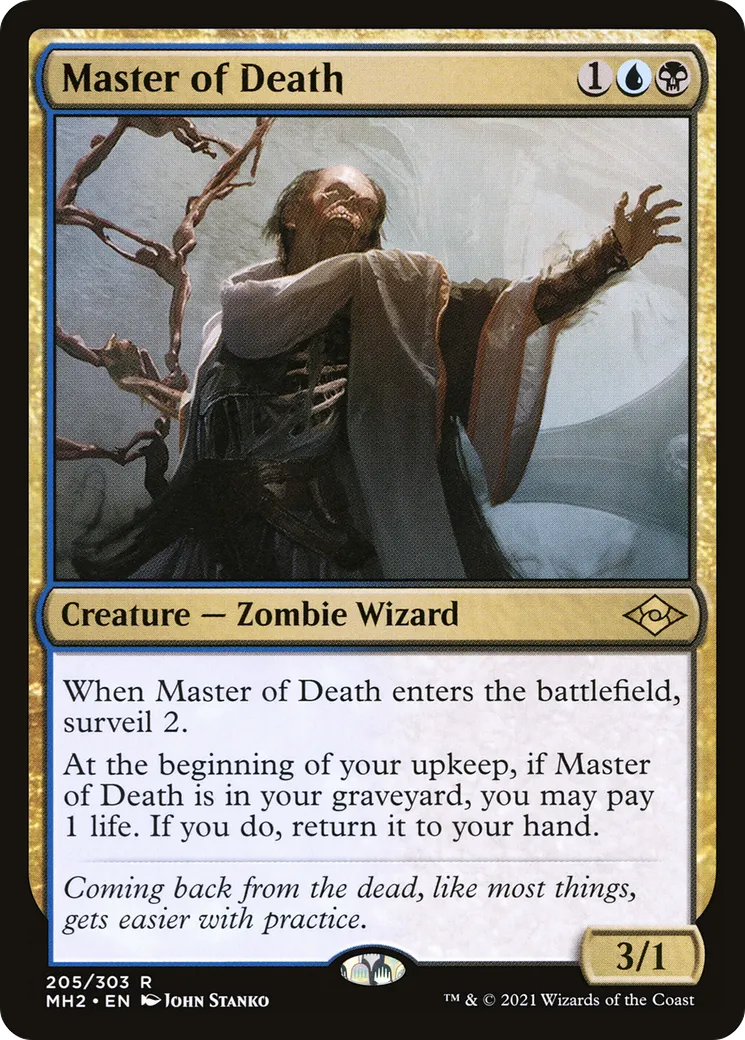 Master of Death from Modern Horizons 2 - Magic: The Gathering