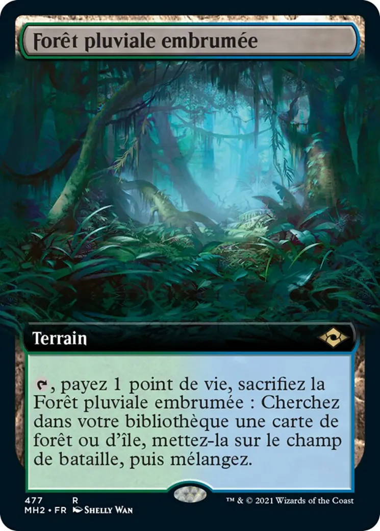 Forêt pluviale embrumée — Modern Horizons 2 — Magic: The Gathering