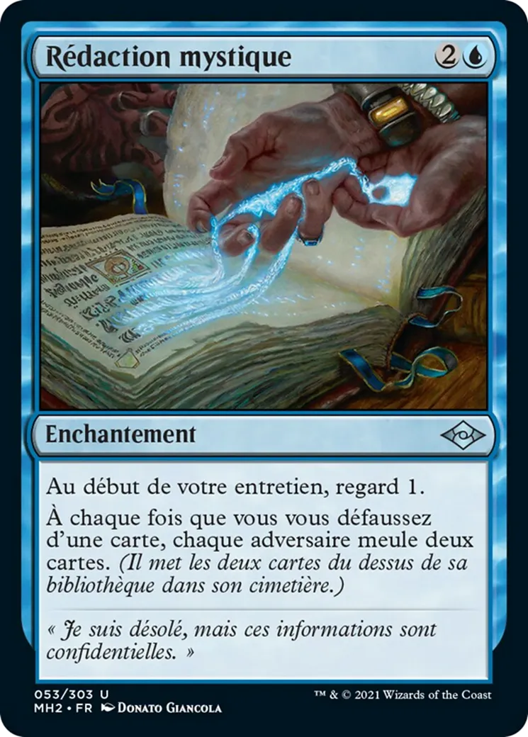 Rédaction mystique — Modern Horizons 2 — Magic: The Gathering