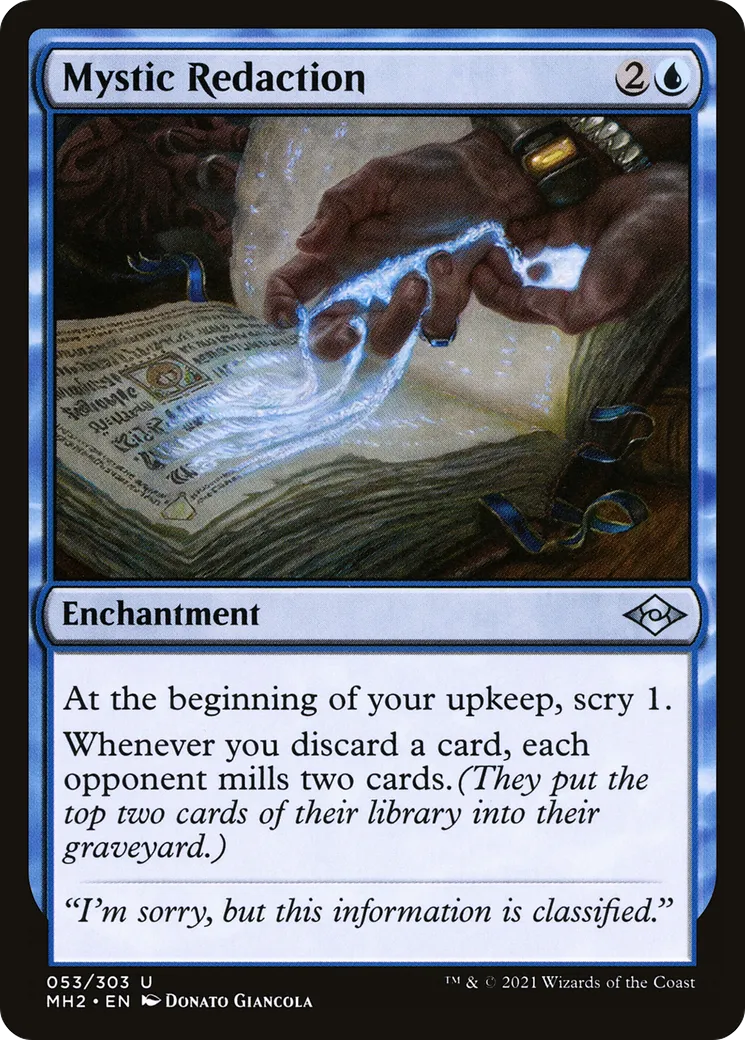 Mystic Redaction — Modern Horizons 2 — Magic: The Gathering