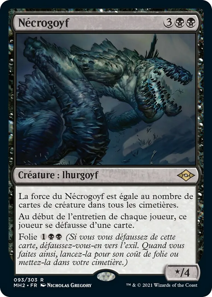 Nécrogoyf — Modern Horizons 2 — Magic: The Gathering