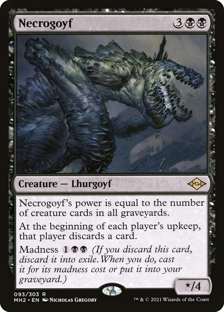 Nécrogoyf — Modern Horizons 2 — Magic: The Gathering