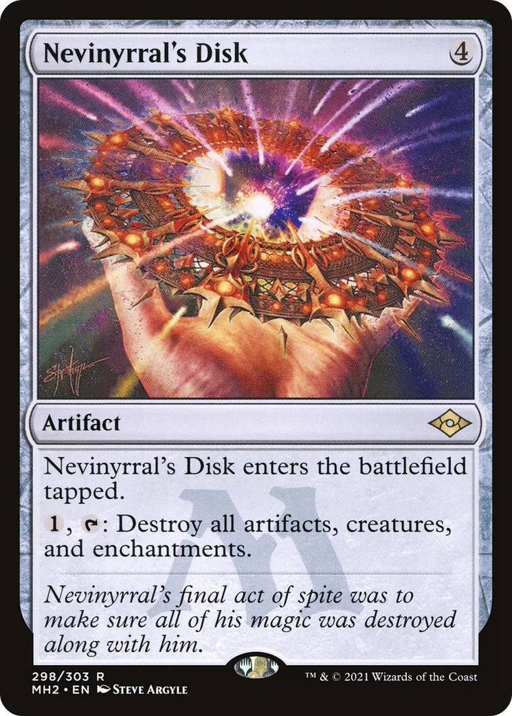 Nevinyrral's Disk — Modern Horizons 2 — Magic: The Gathering