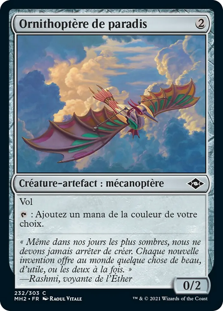 Ornithoptère de paradis — Modern Horizons 2 — Magic: The Gathering