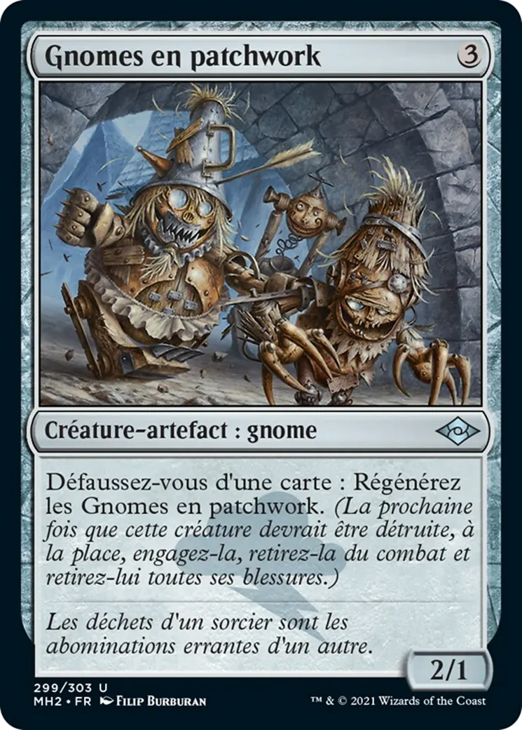 Gnomes en patchwork — Modern Horizons 2 — Magic: The Gathering