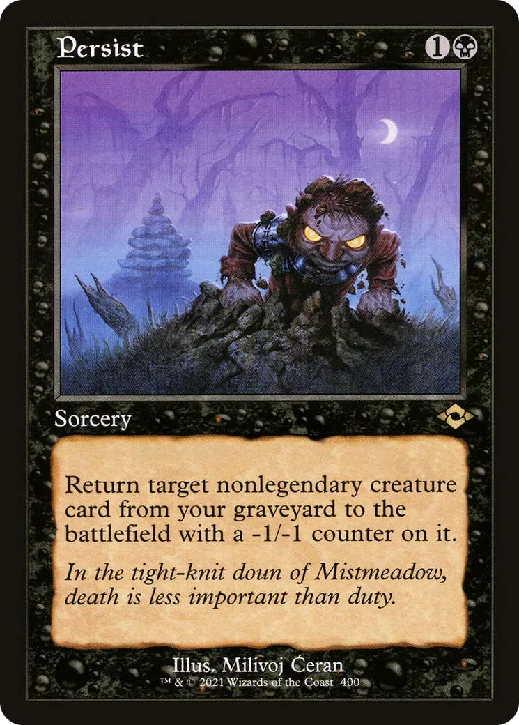 Persist — Modern Horizons 2 — Magic: The Gathering