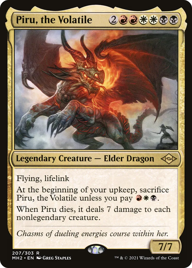 Piru, the Volatile — Modern Horizons 2 — Magic: The Gathering