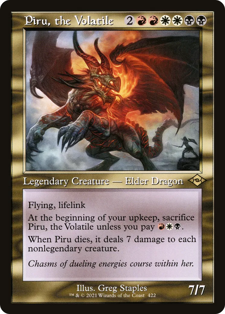Piru, the Volatile — Modern Horizons 2 — Magic: The Gathering
