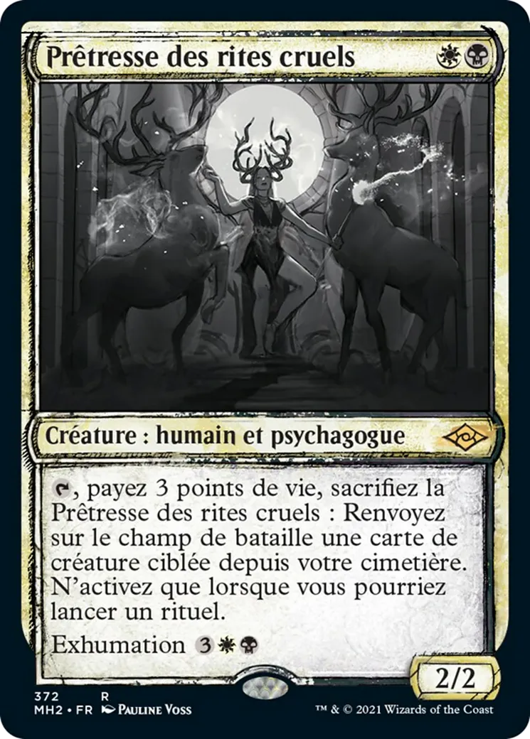 Prêtresse des rites cruels — Modern Horizons 2 — Magic: The Gathering