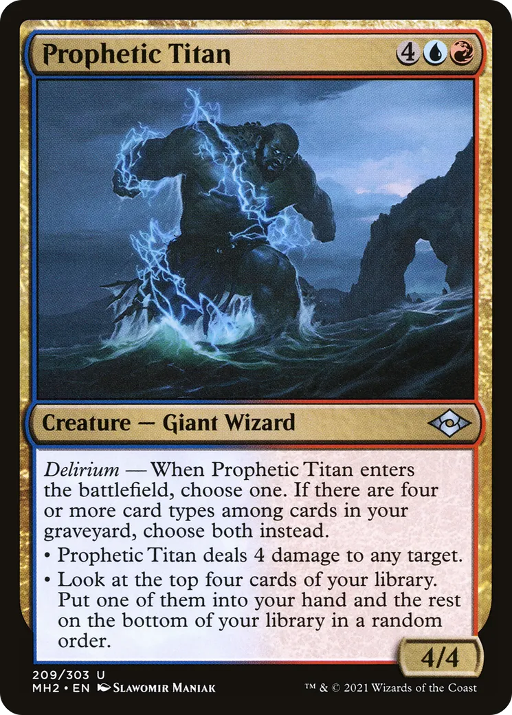 Prophetic Titan — Modern Horizons 2 — Magic: The Gathering