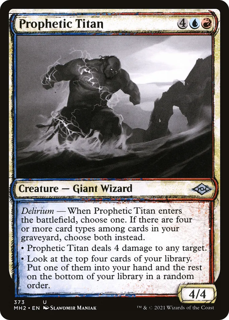 Prophetic Titan — Modern Horizons 2 — Magic: The Gathering