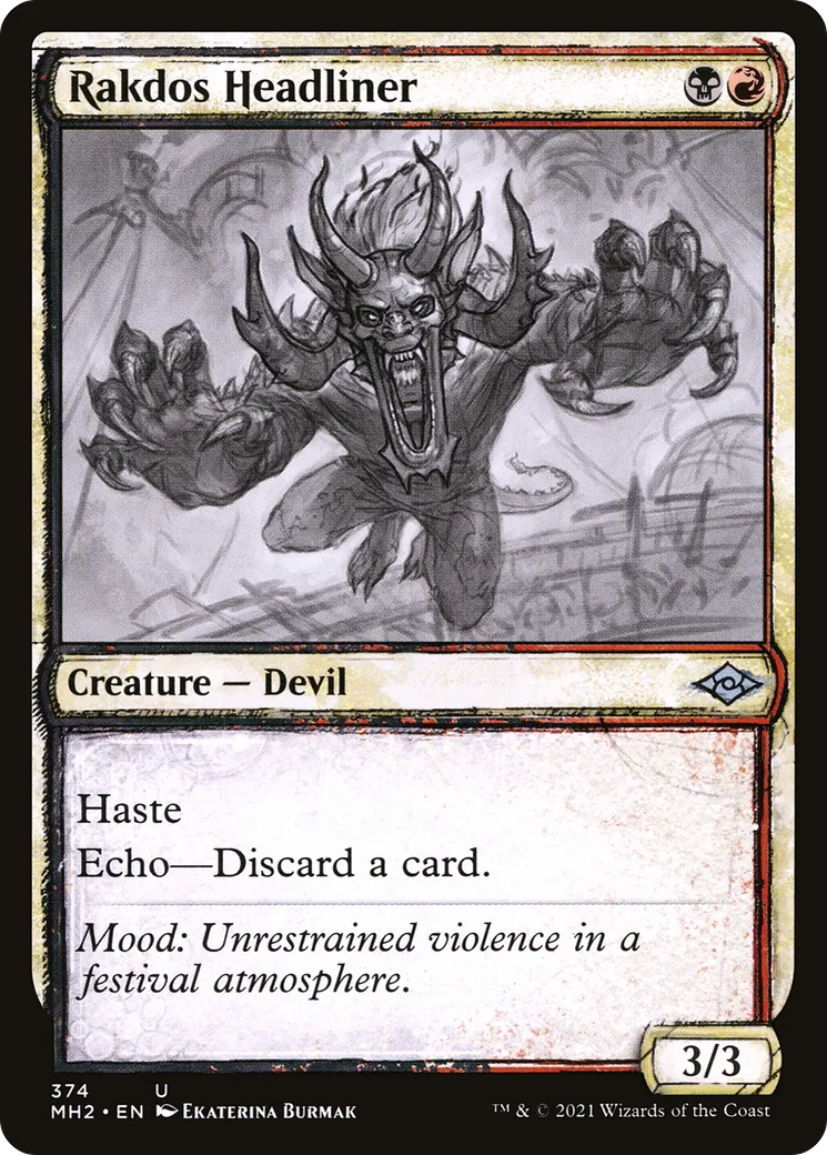 Rakdos Headliner — Modern Horizons 2 — Magic: The Gathering