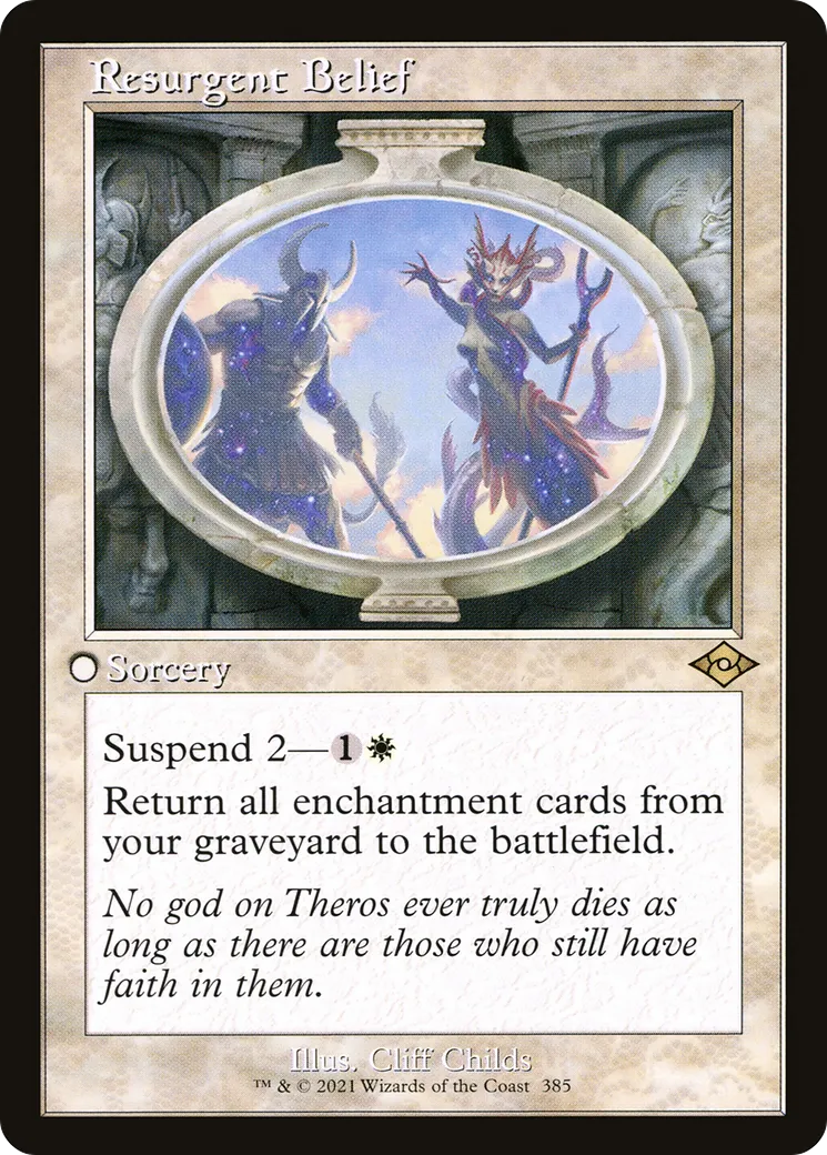 Resurgent Belief — Modern Horizons 2 — Magic: The Gathering