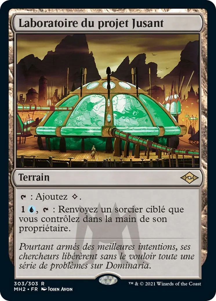 Laboratoire du projet Jusant — Modern Horizons 2 — Magic: The Gathering