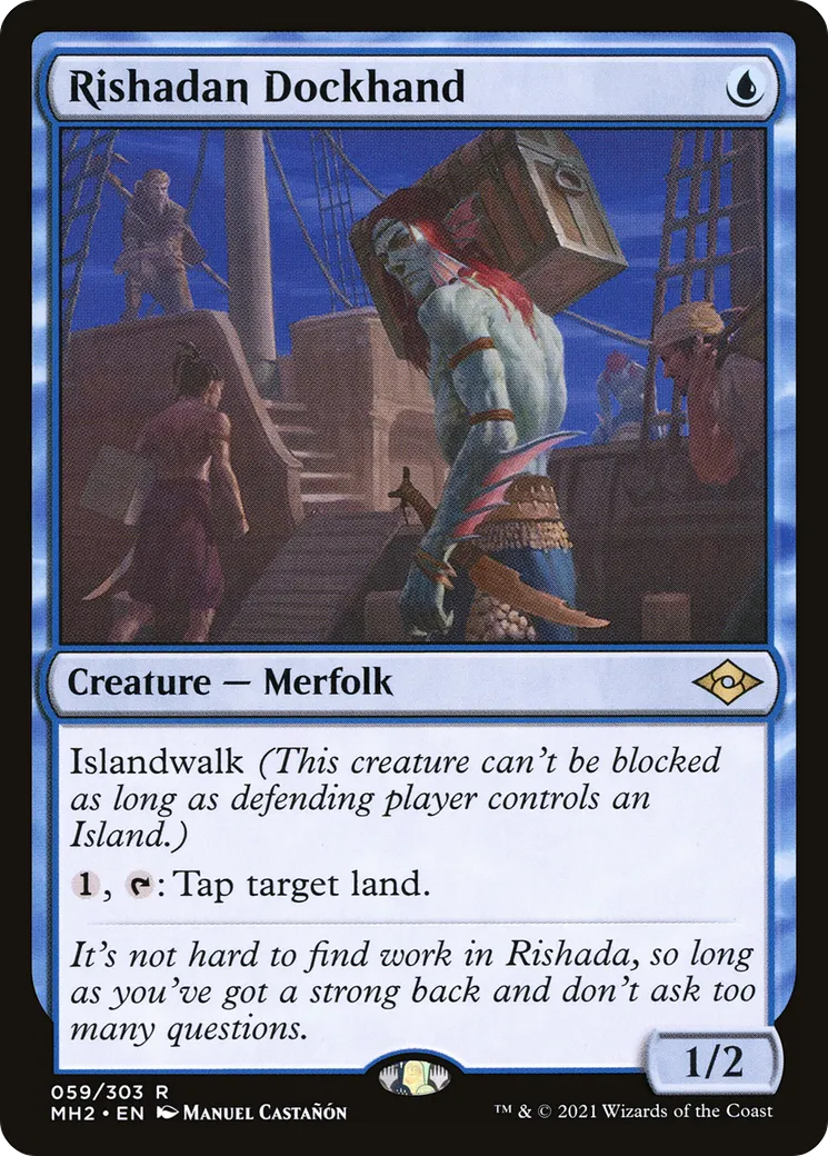Rishadan Dockhand — Modern Horizons 2 — Magic: The Gathering