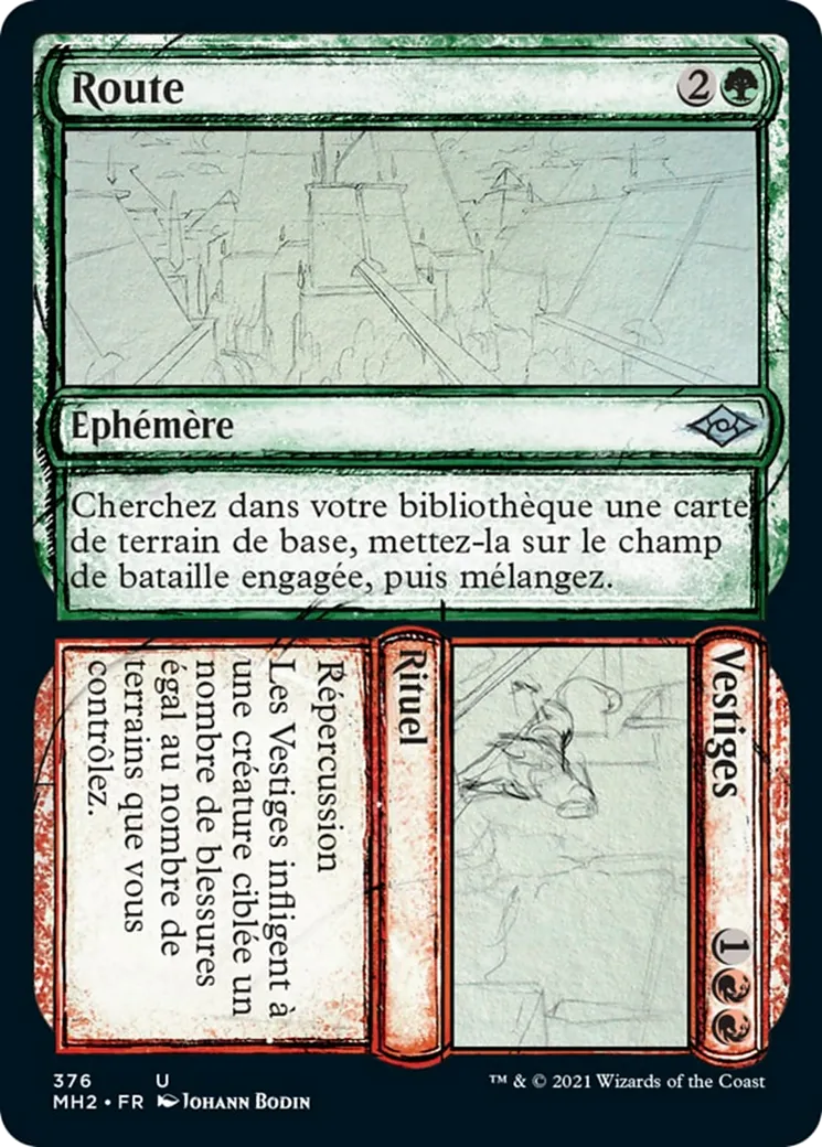 Route // Vestiges — Modern Horizons 2 — Magic: The Gathering