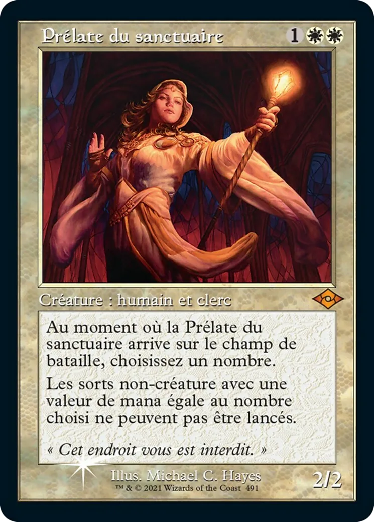 Prélate du sanctuaire — Modern Horizons 2 — Magic: The Gathering