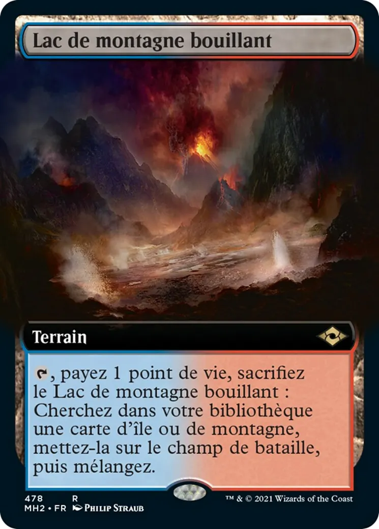 Lac de montagne bouillant — Modern Horizons 2 — Magic: The Gathering