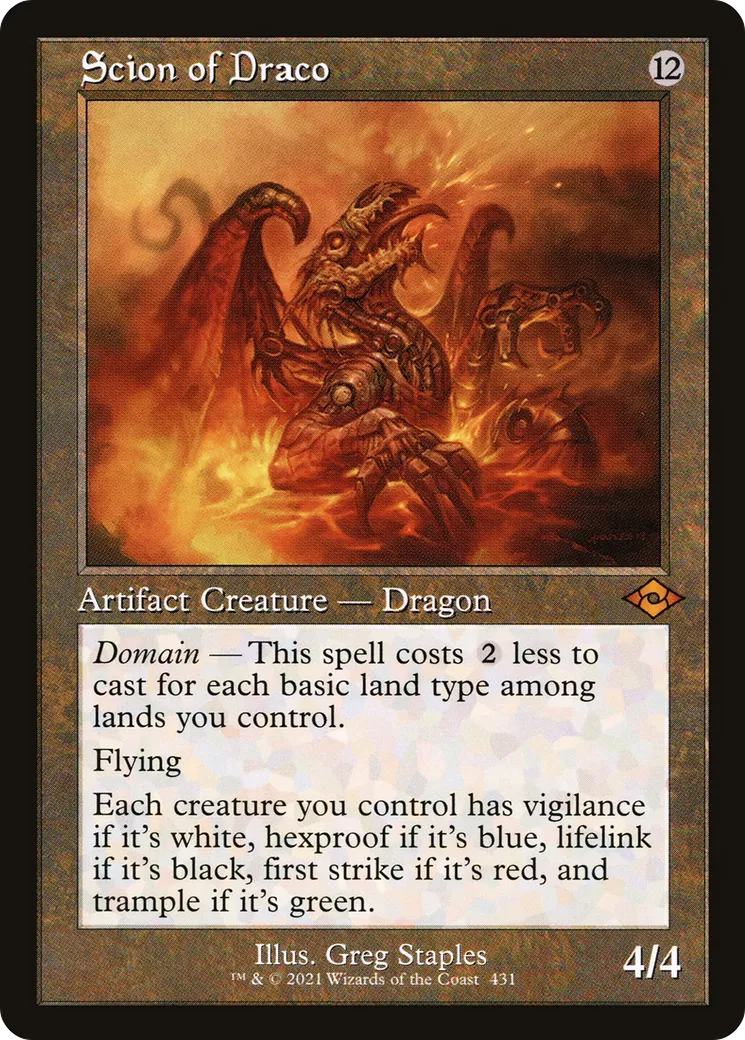 Scion of Draco — Modern Horizons 2 — Magic: The Gathering