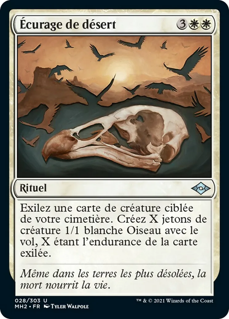 Écurage de désert — Modern Horizons 2 — Magic: The Gathering