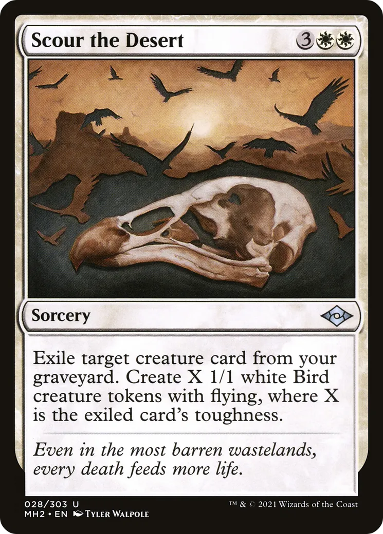 Écurage de désert — Modern Horizons 2 — Magic: The Gathering