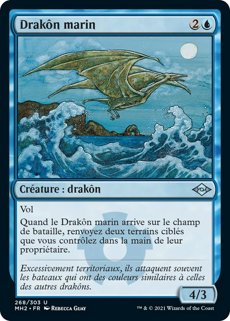 Drakôn marin — Modern Horizons 2 — Magic: The Gathering