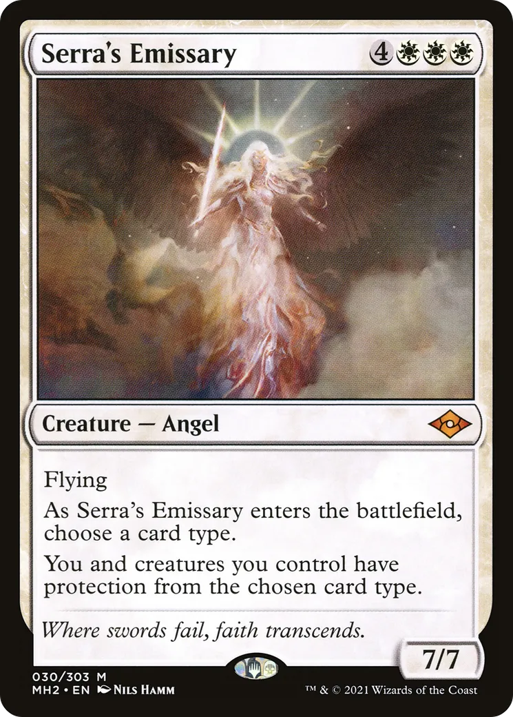 Serra's Emissary — Modern Horizons 2 — Magic: The Gathering